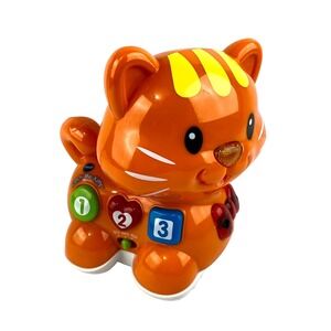 Vtech Catch-Me-Kitty Baby Learning Toy Lights, Sound & Movement, Works Well!